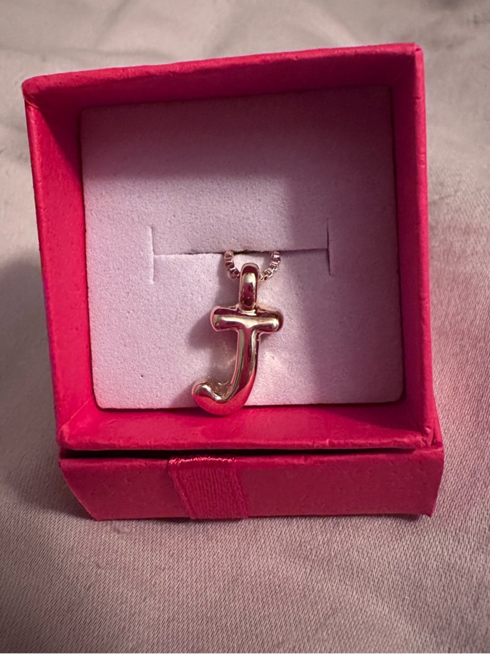 BaubleBar- Gwen Mini Bubble Initial Necklace “J”
